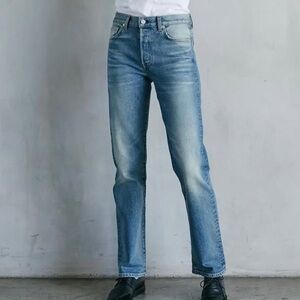 CQY Venice Low-Rise blue Straight Jeans in Thoughtful Size 26 NWT